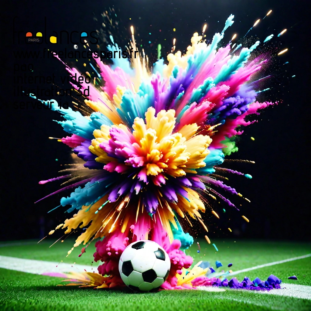 Pao mise en page internet vidéo illustration 3d serveur IA générative AI freelance paris studio de création magazines ssf69y00